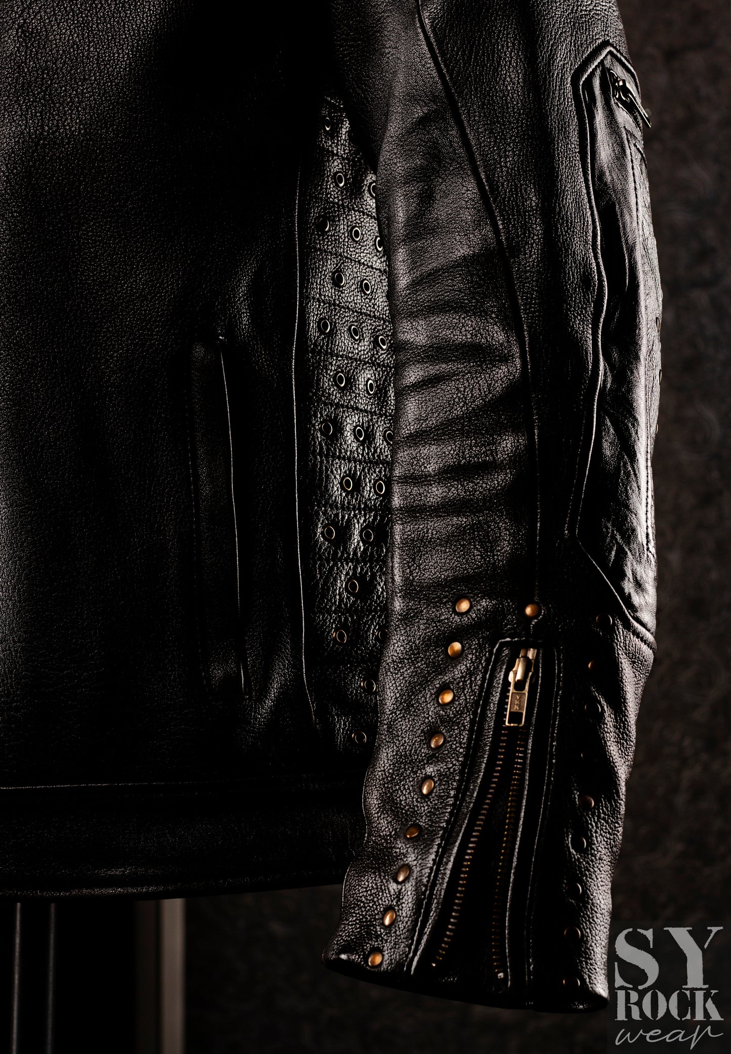 Chamarra de cuero SY Rock Wear
