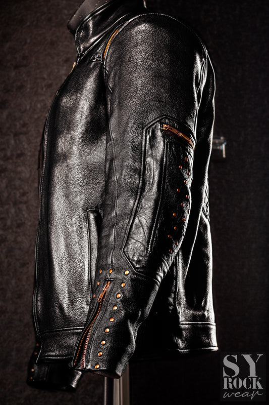 Chamarra de cuero SY Rock Wear